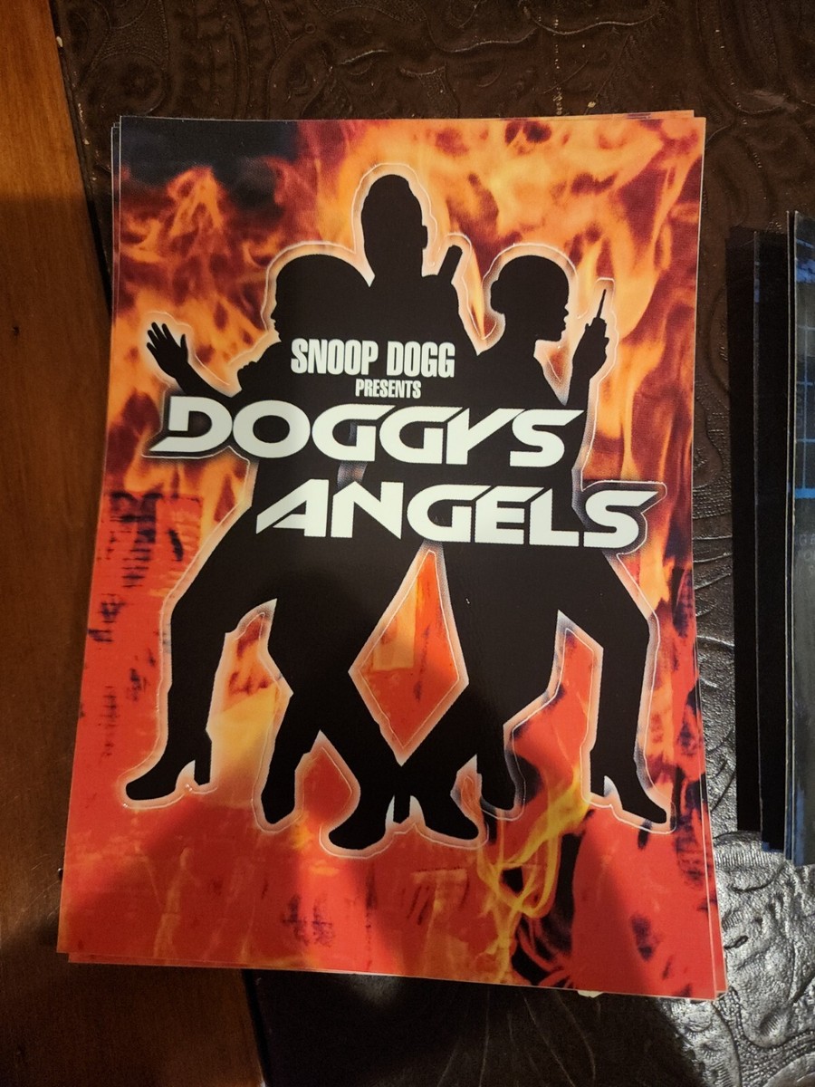 Snoop Dogg Doggys Angel's Tha Eastsidaz promo STICKER Record Store