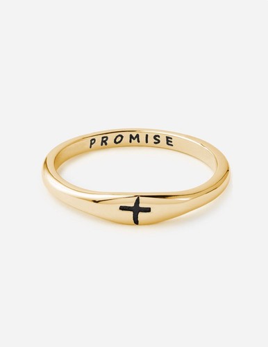 Gold Promise Ring - Picture 3 of 8