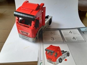 LEGO Racers Scuderia Ferrari Truck 8654 In 2005 Used Retired Comp W/Manual & Box