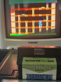 Rare Colecovision Coleco Cartridge Lot 6 Robin Hood Squish'Em Sam Miner 2049er