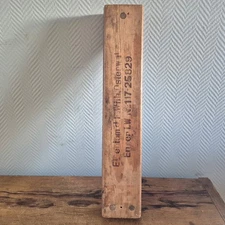 Antique Primative Cigar Mold Wooden c1900 German OSTERWALD Cigars