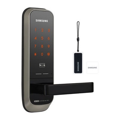 Samsung SHP-H20 Smart Digital Door Lock + 2 Key Tags (Korean Ver / No Drilling)