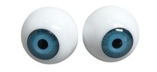 Tallina's Doll Acrylic Eyes 20mm Blue Iris