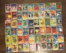 Bear Fruit Snack Animal Cards. Complete Set (60 Cards) 