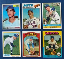 12 Card Lot All New York Mets Baseball Cards EX or Better - 2026-44