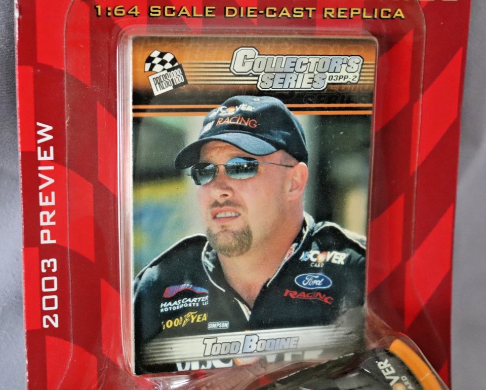 NASCAR Racing Champions 2003 Collectors Series Todd Bodine #26 Discover 1:64 Die Foto 3 de 4