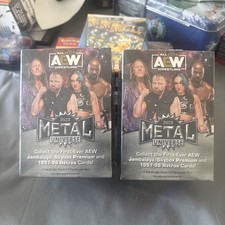 2022 Upper Deck AEW Skybox Metal Universe Blaster Box NEW AND SEALED!!  Lot of 2