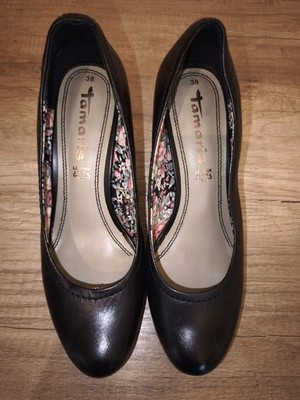 Tamaris Leder Pumps Gr. 38   top Zustand, kaum getragen