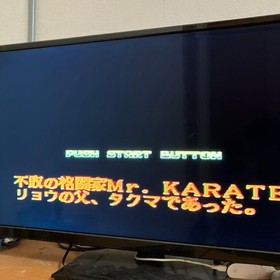 SNK Neo Geo Neogeo AES ROM Console System with 4Games Tested Used