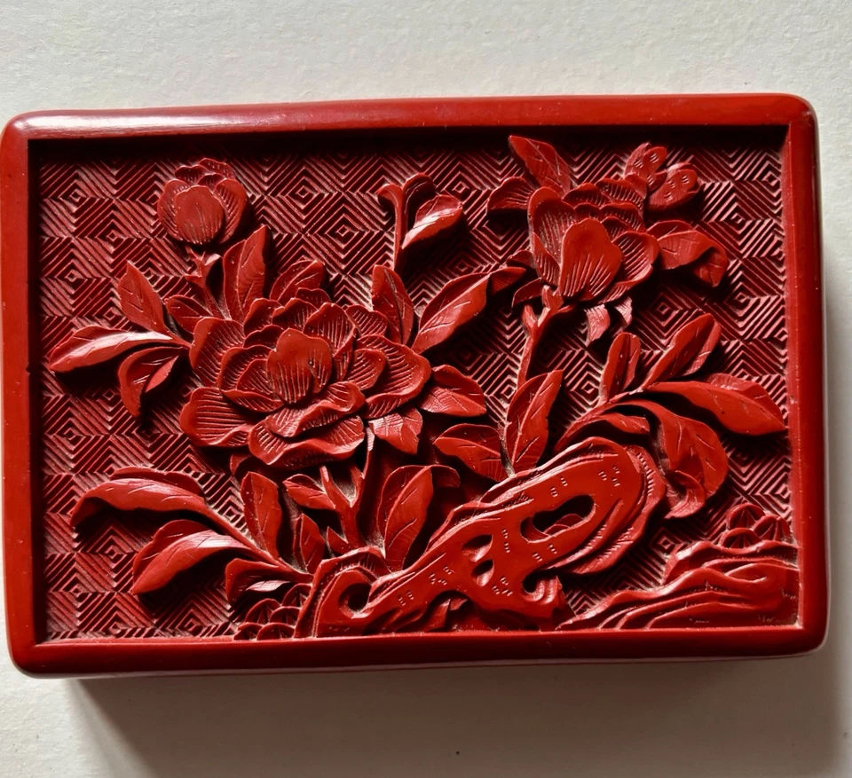 BOITE LAQUE DE CHINE ANCIENNE - Photo 4/4