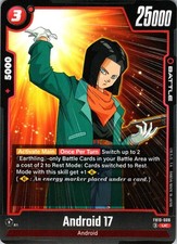 ANDROID 17 FB10-008 UC DRAGON BALL SUPER NM FB10