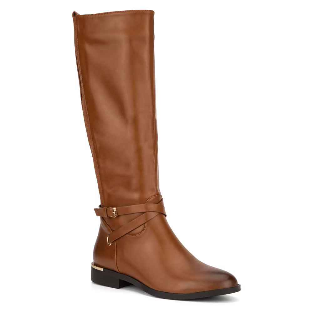 Torgeis Women's Firenze Tall Boots - 9, CAMEL