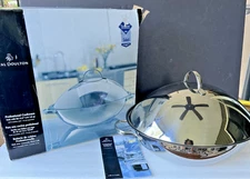 NIOB Royal Doulton WOK with Lid Professional Cookware Stainless Steel 18/10 2002
