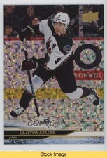 2024-25 Upper Deck Series 1 Speckled Rainbow Foil Clayton Keller #8 READ 3d2