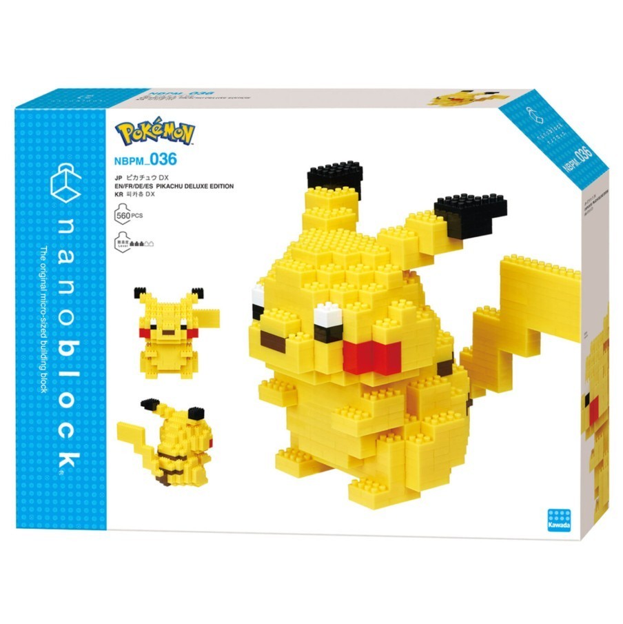 Nanoblock NBPM_036 Pokémon Pikachu Deluxe Edition | eBay