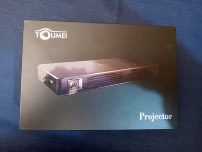 Toumei HD Smart Mini Projector C800 Android Compatible New Open Box