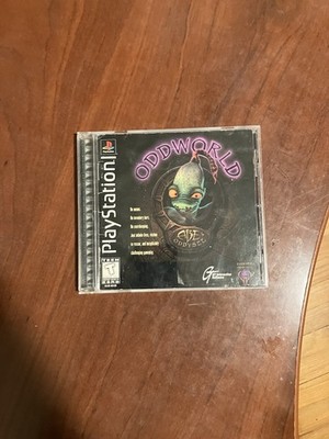 Oddworld Abe's Oddysee (Sony PlayStation 1, 1997) PS1 Black Label CIB Complete