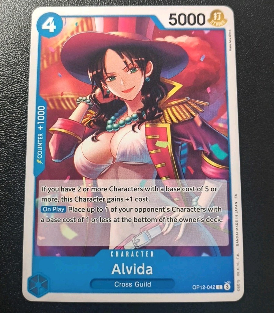 One Piece CCG Alvida Legacy Of The Master C OP12-042 NM | eBay