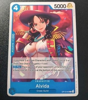 One Piece CCG Alvida Legacy Of The Master C OP12-042 NM | eBay