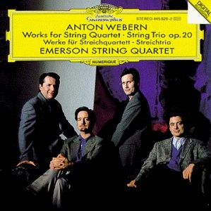 Anton Webern + Emerson String Quartet - Webern: Works for String Quartet CD