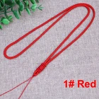 10 Red Chinese Thread Knotted Silk Love Rope String Necklace for Jade pendant