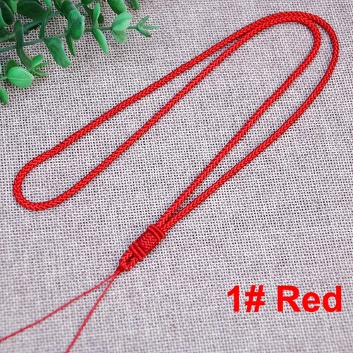 10 Red Chinese Thread Knotted Silk Love Rope String Necklace for Jade pendant