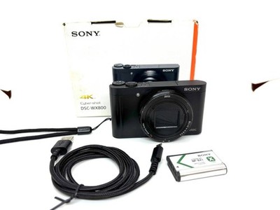 SONY Cyber-shot DSC-WX800 Black Compact Digital Camera 20.1MP for