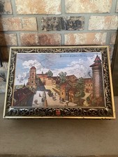E. Otto Schmidt-Lebkuchen And Honing W. Germany 1991 Vtg Cookie Tin Castles