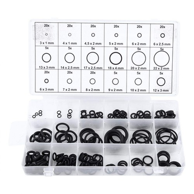 #ad 225pcs Pressure Washer O RingsRubber Sealing Gasket Washer Seal Assortment S... $21.36