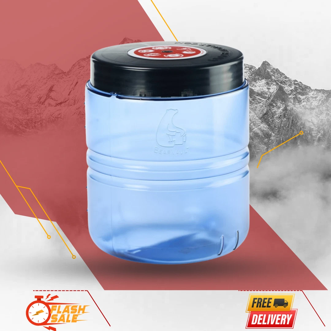 [FASH SALE] BearVault BV475 Trek Bear Resistant Food Canister 7.2L NEW