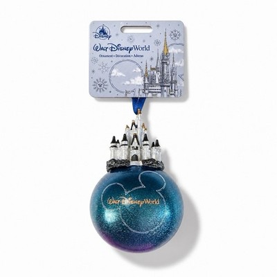 Disney Parks 2026 Aschenputtel Schloss Glaskugel Weihnachtsschmuck Neu