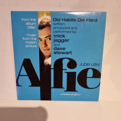 VERY RARE!!! UK 1 TRACK CD PROMO OF ''OLD HABITS DIE HARD'' FROM THE MOVIE ALFIE