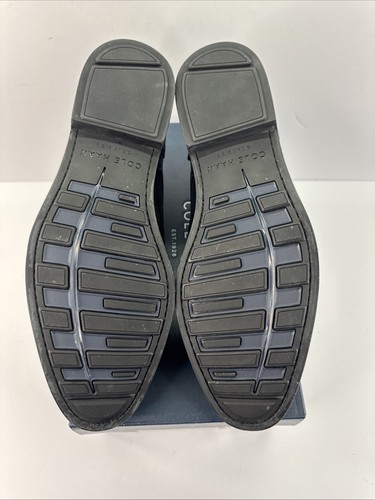 COLE HAAN HAMILTON GRAND.OS C23756 MEN'S BLACK LEATHER CAP-TOE OXFORDS SIZE 10 M - Picture 7 of 7