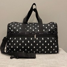 Lesportsac Black Miffy Large Weekender NWT