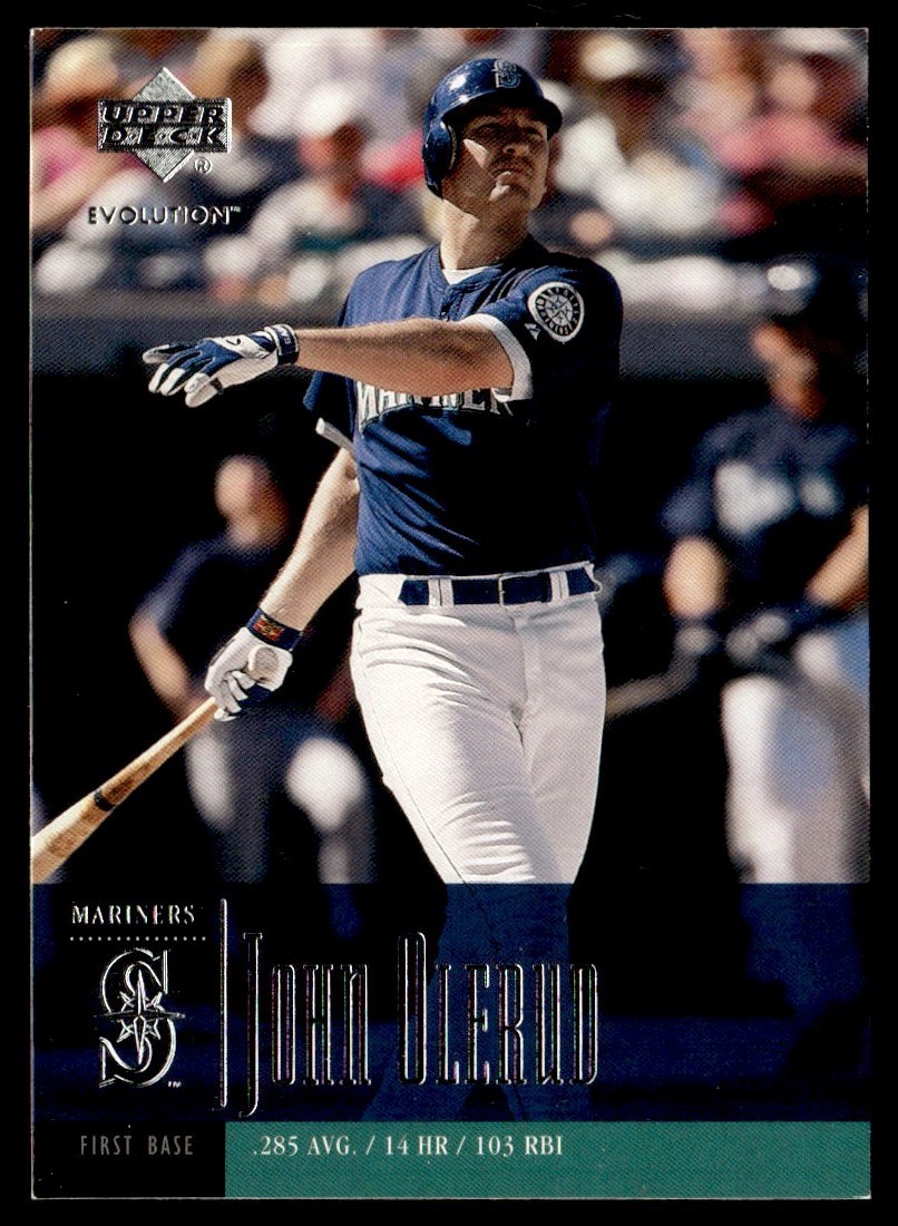 2001 Upper Deck Evolution John Olerud Seattle Mariners #16