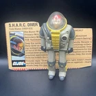 GI Joe 1984 Deep Six v1 100% Complete Vintage ARAH Action Figure With File Card