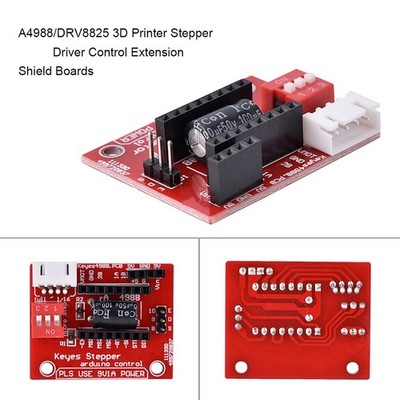 988/DRV8825 Stepper Motor Driver Control Extension Shield Boards