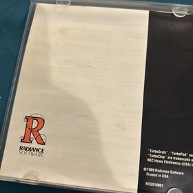 Side Arms (TurboGrafx-16) W/Case & Manual 