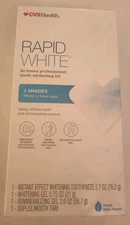 CVS Rapid White At Home Professional Teeth Whitening Kit 3 Shades Whiter 3 Days