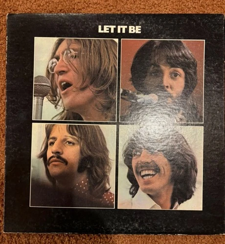 The Beatles Let it be vinyl LP