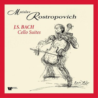Johann Sebastian Bach J.S. Bach: Cello Suites (Vinyl) 12'' Album Box Set