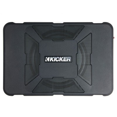Kicker 51HS8 8'' Hideaway Under-Seat Powered Car Audio Subwoofer Compact Sub HS8.