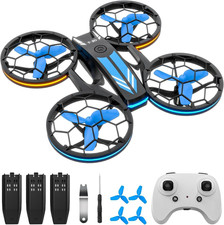 Drones - RC Drone with Auto Hovering and Headless Mode, Quadcopter with LED Ligh