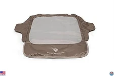 Prince Lionheart Seat Neat - Stylish Brown/Tan Booster Seat for Easy Clean-Up!