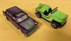 1970 Hot Wheels Redline classic Nomad & 1975 Grass Hopper for restoration/parts