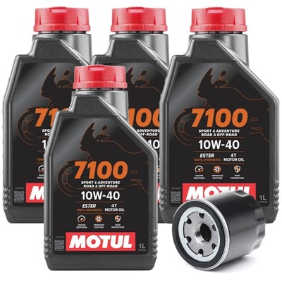 Kit De Cambio De Aceite MOTUL Específico Para Triumph Tiger 900 GT Pro 2021+ | Incluye Filtro