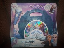 NEW Disney Frozen Sing Along Boom Box BLUETOOTH Speaker w/ Microphone