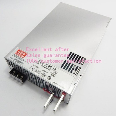 1PC NEW in box For MEAN WELL RSP-3000-12 12V 200A New Power Supply Free Shipping