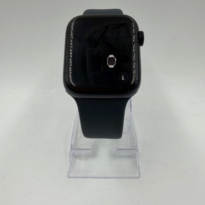Unlocked Apple Watch SE 2nd Gen 44MM Midnight Aluminum Black Sport Band A2727