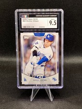 Topps 2024 50/50 Shohei Ohtani #82 Dodgers CGC MINT+ 9.5  Baseball Trading Card